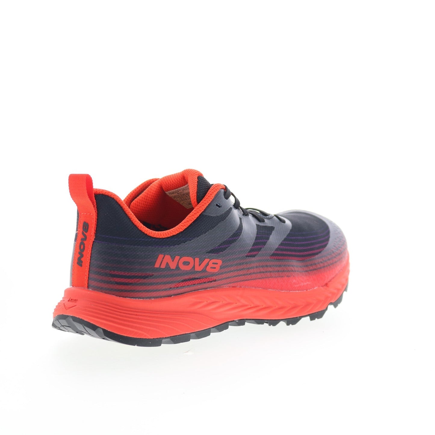 Inov-8 TrailFly Speed 001150-BKFR Mens Black Wide Athletic Hiking Shoes