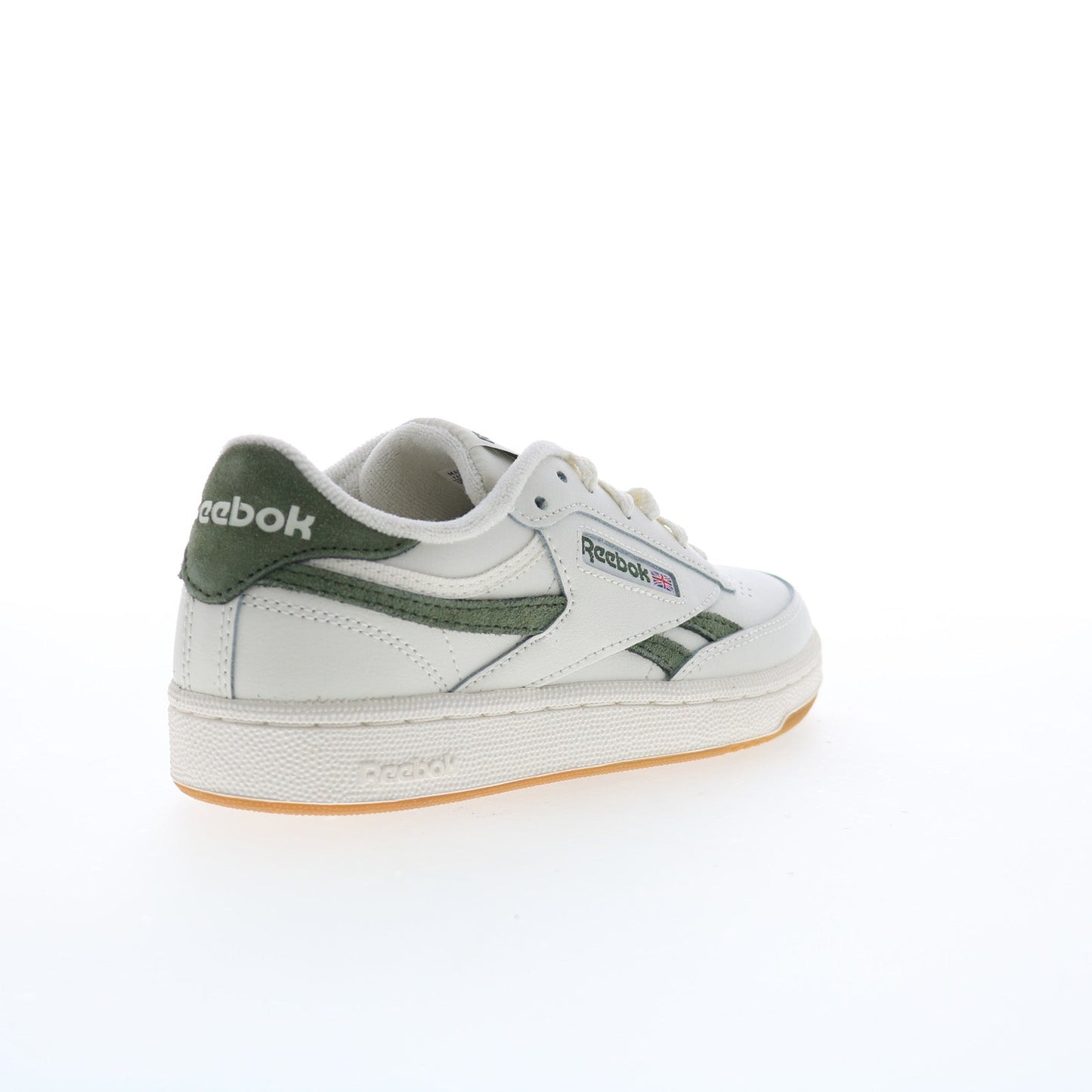 Reebok Club C Revenge Womens White Leather Lifestyle Sneakers Shoes
