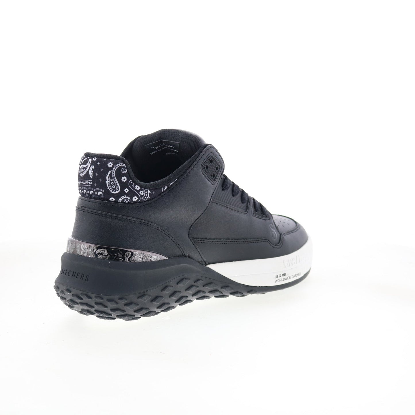 Skechers Snoop Dogg Sizzle Buckets OG Mens Black Lifestyle Sneakers Shoes