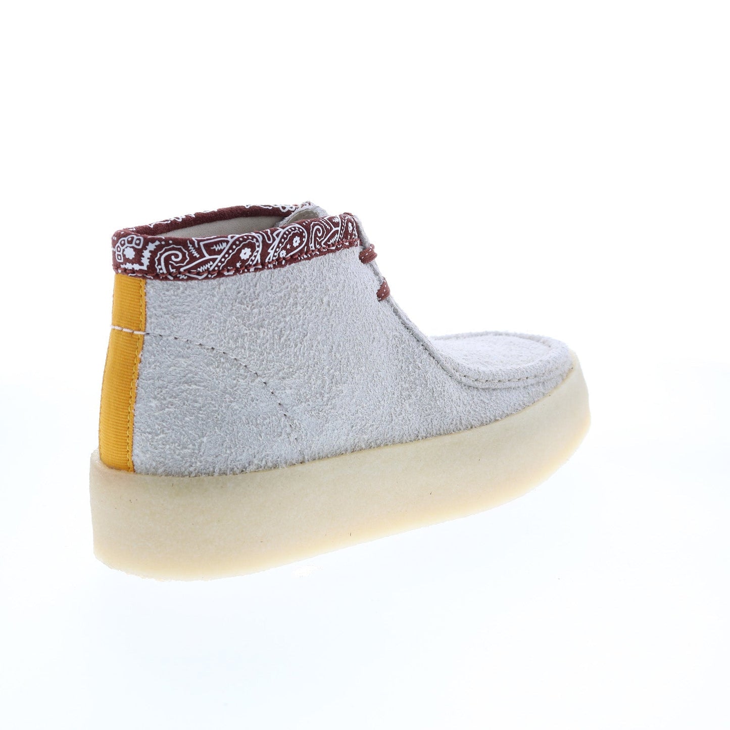 Clarks Wallabee Cup Boot 26167977 Mens Beige Suede Lace Up Chukkas Boots