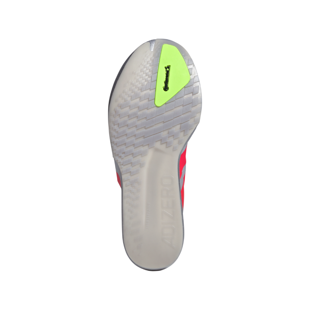 Adizero Adios 9 Men's :Grey I Lucid Red