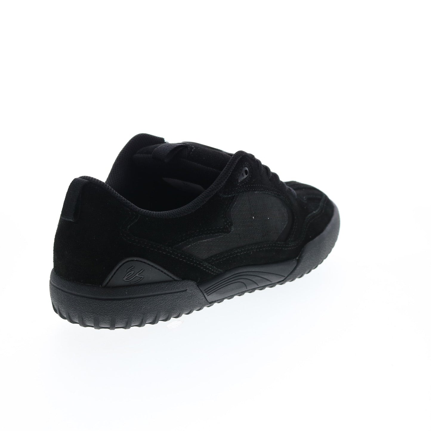 ES Quattro 5101000174003 Mens Black Suede Skate Inspired Sneakers Shoes