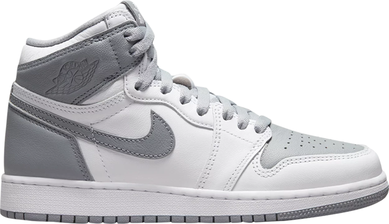 Nike Grade School Womens Air Jordan 1 Retro High OG Sneakers - 'Stealth'