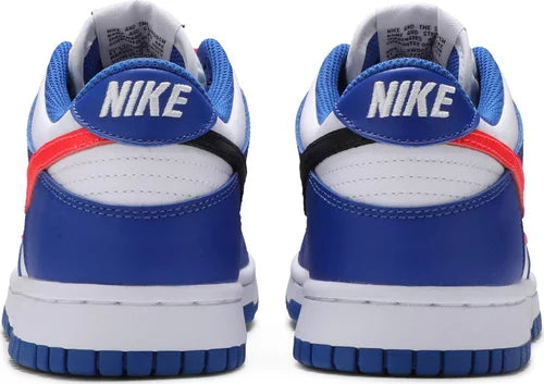 Nike Grade School Womens Dunk Low Sneakers - 'Mismatched Swoosh'