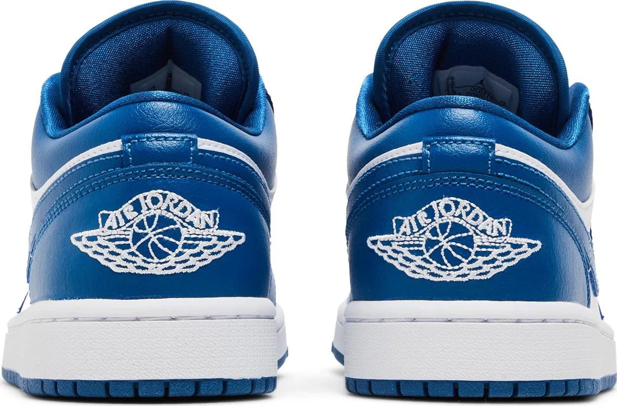 Nike Womens Air Jordan 1 Low Sneakers - 'Marina Blue'