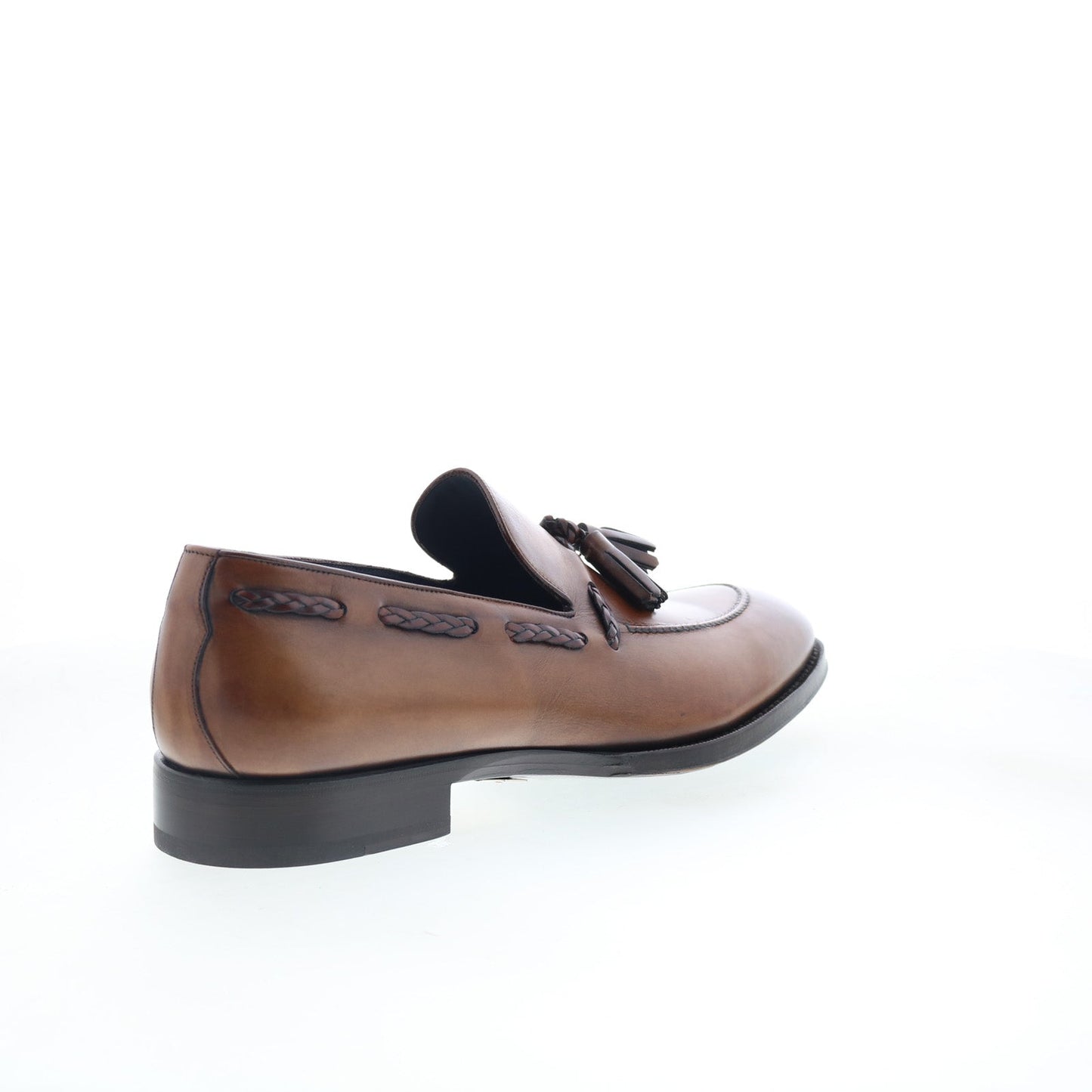 Di Bianco Varesse Mens Brown Leather Loafers & Slip Ons Casual Shoes
