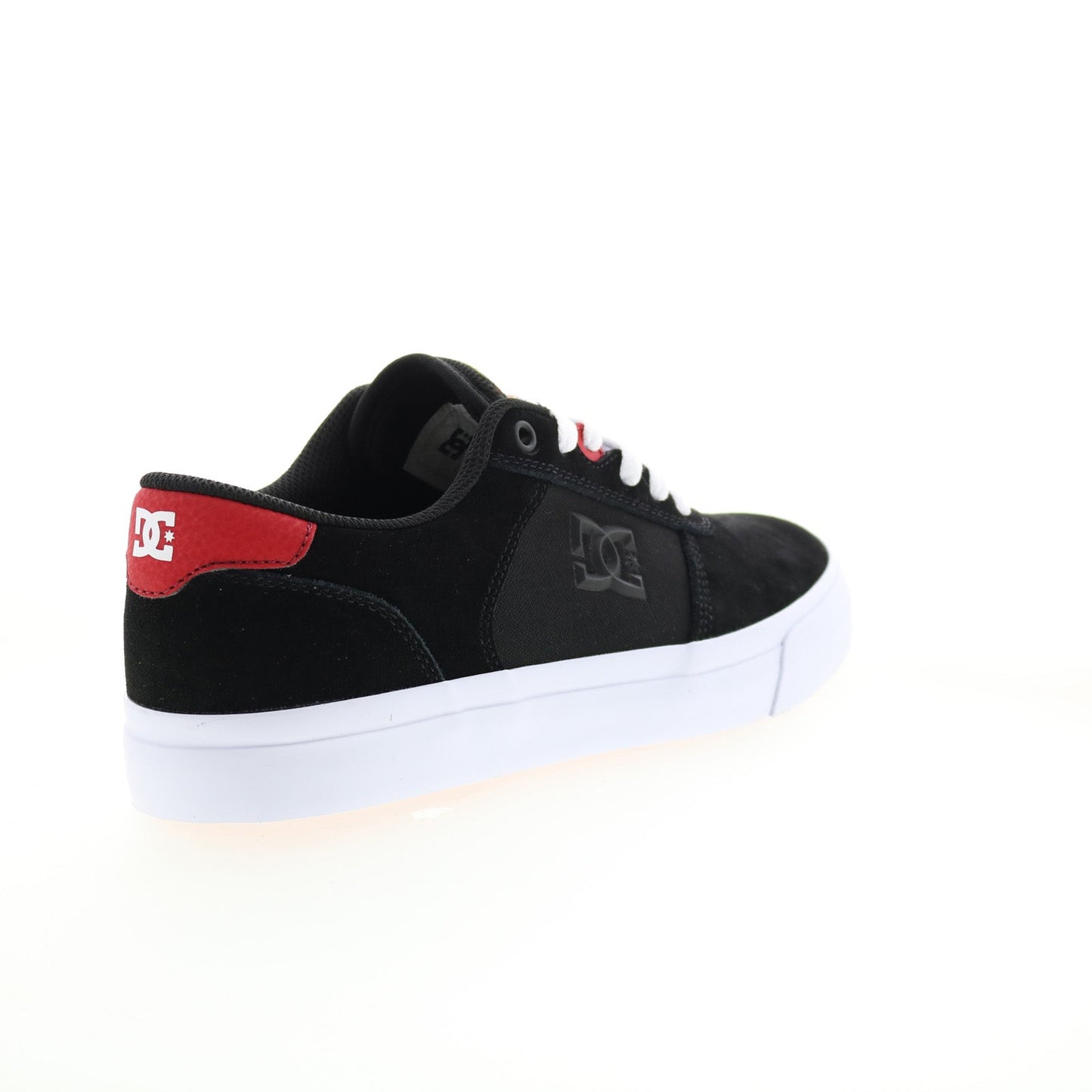 DC Teknic ADYS300763-BR2 Mens Black Canvas Skate Inspired Sneakers Shoes