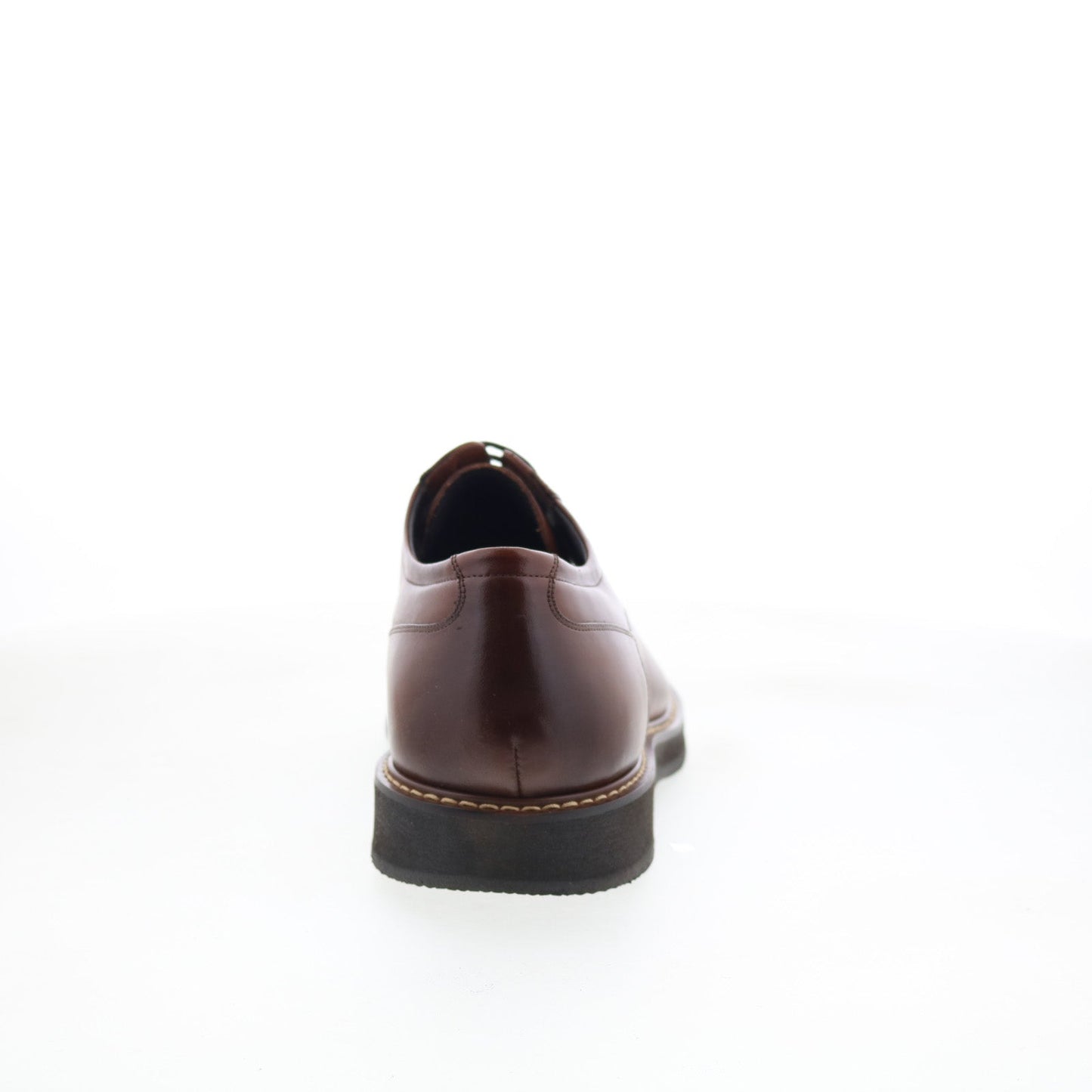 Studio Belvedere Dayton Mens Brown Leather Oxfords & Lace Ups Cap Toe Shoes