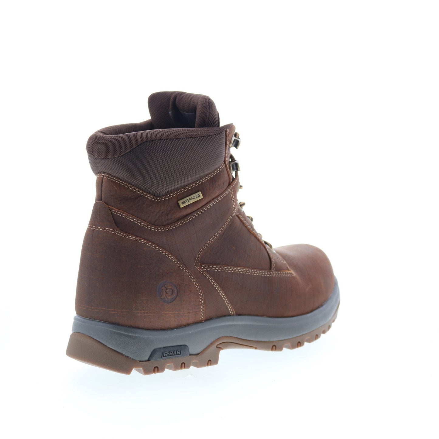 Dunham 8000 Works WP 6" Plain Toe Mens Brown Extra Wide 4E Work Boots