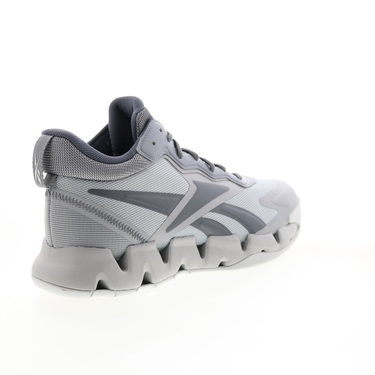 Reebok Zig Encore Mens Gray Synthetic Lace Up Lifestyle Sneakers Shoes