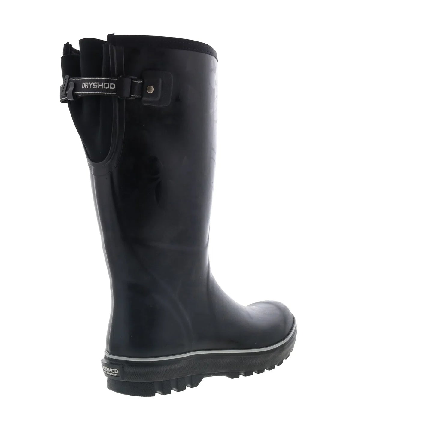 Dryshod Mudslinger HI Gusset Waterproof Mens Black Work & Safety Boots