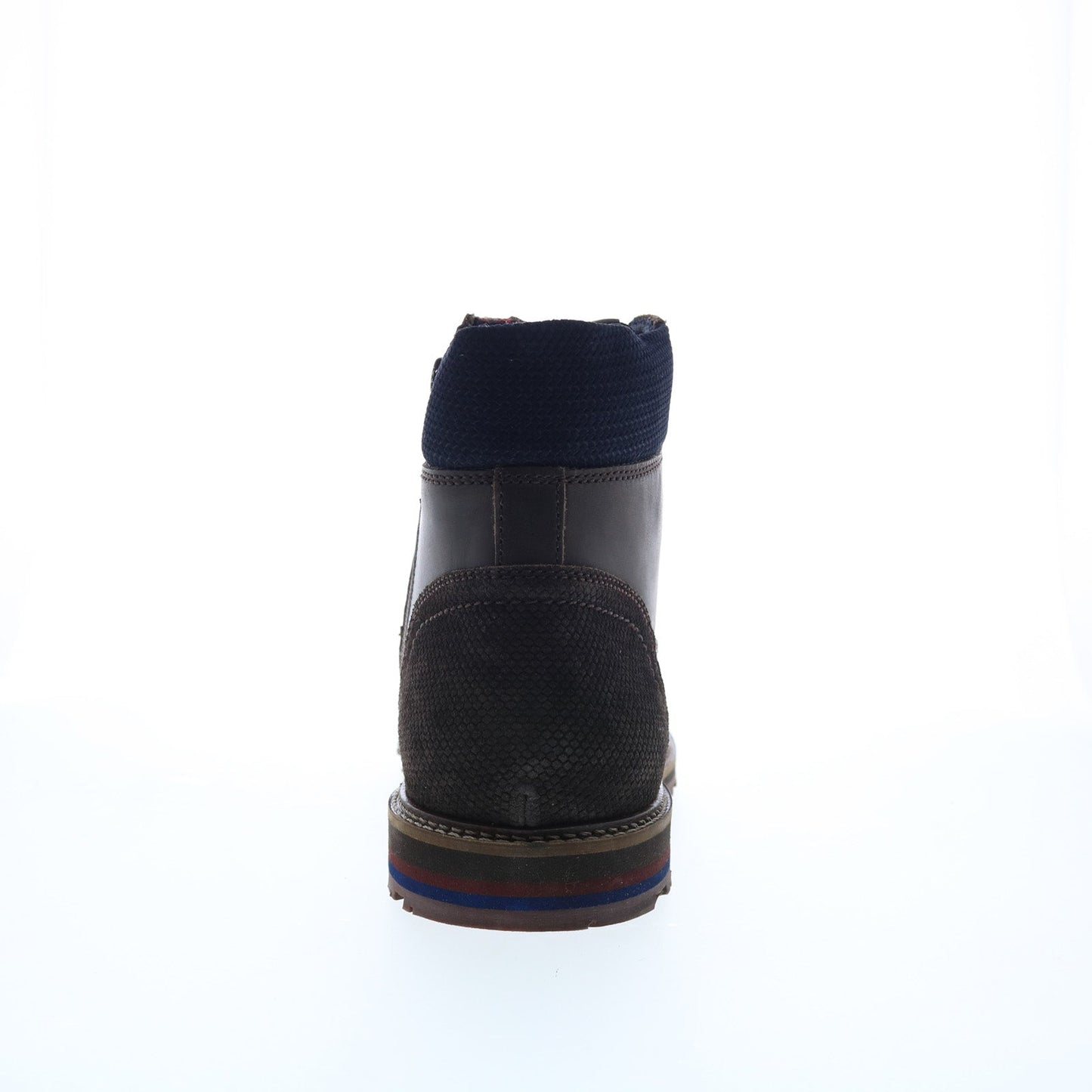 Testosterone Hook One T91421 Mens Brown Leather Lace Up Casual Dress Boots