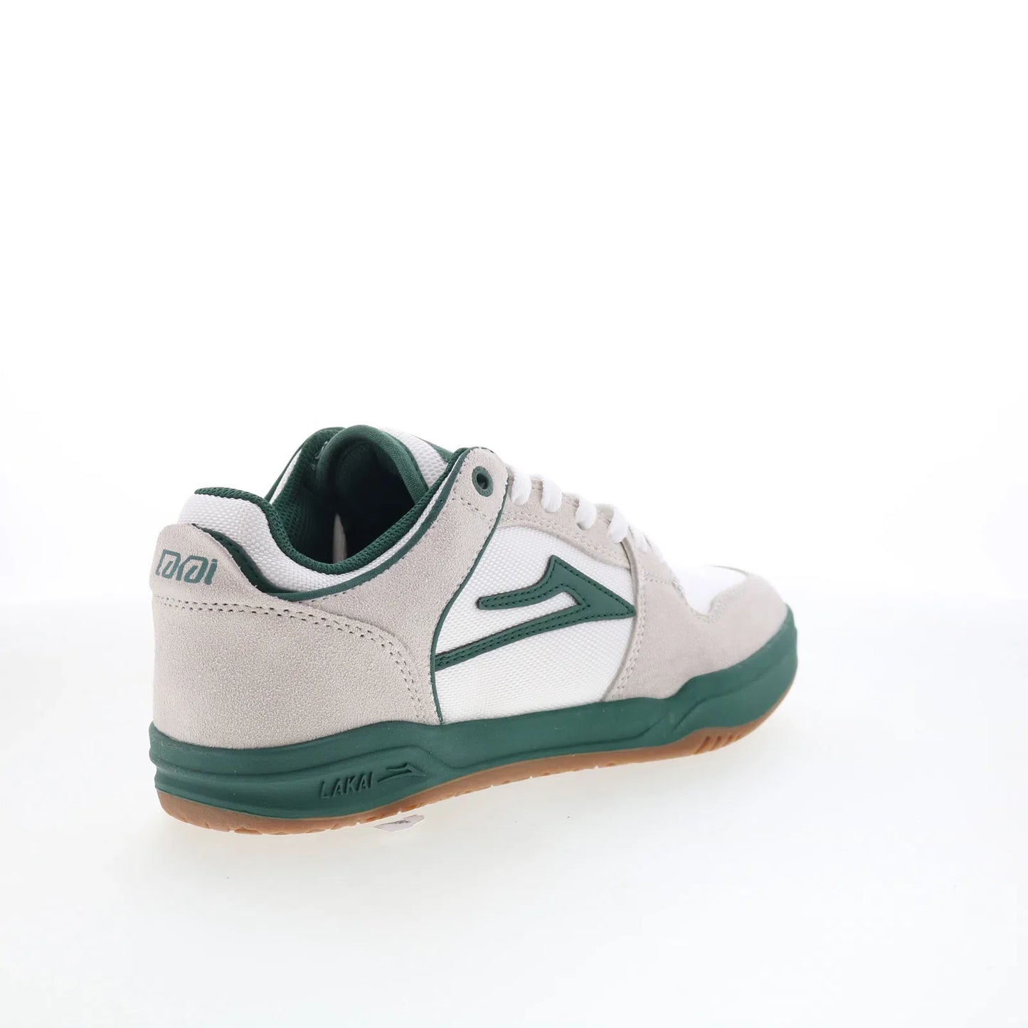 Lakai Telford Elite Mens White Suede Lace Up Skate Inspired Sneakers Shoes