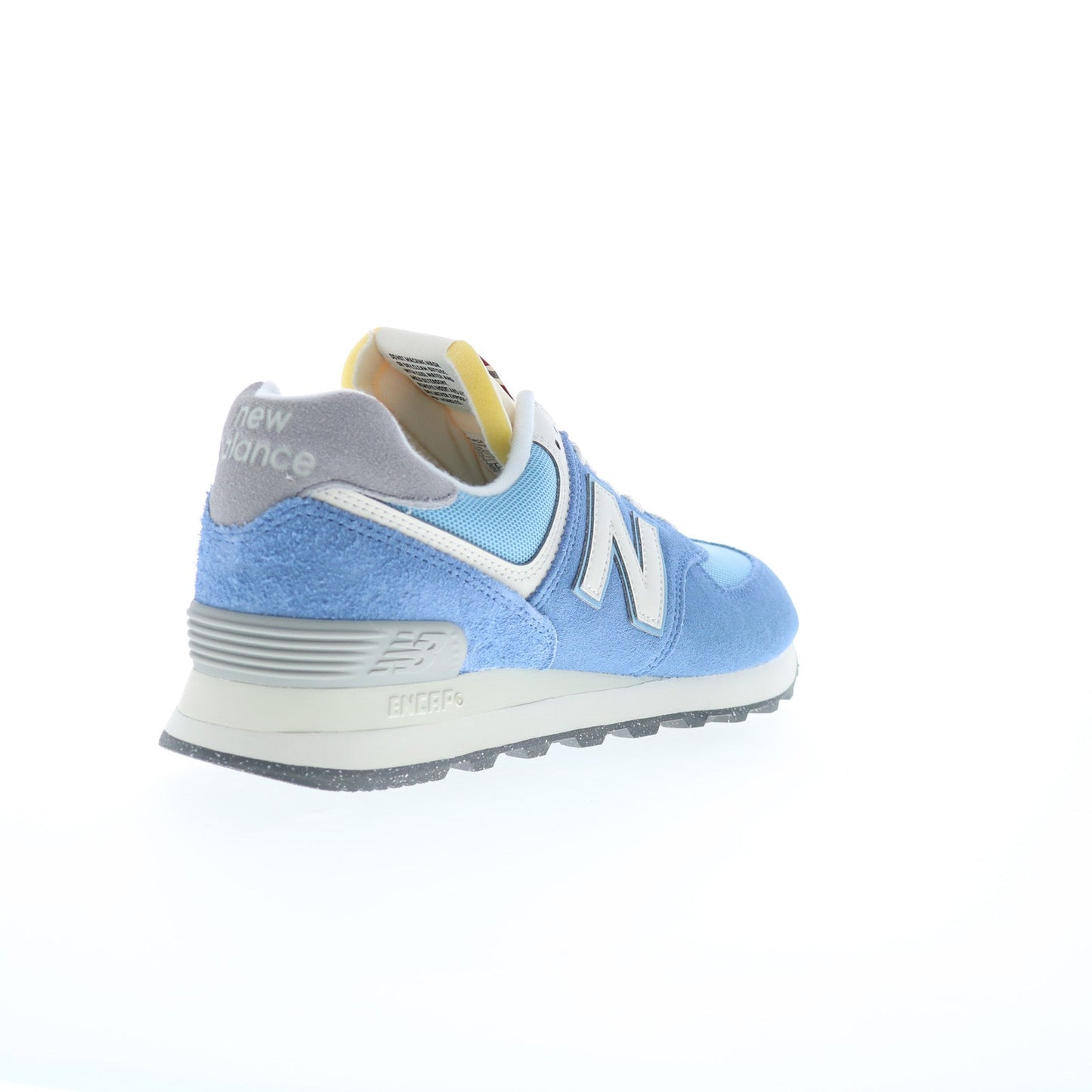 New Balance 574 U574RCA Mens Blue Suede Lace Up Lifestyle Sneakers Shoes