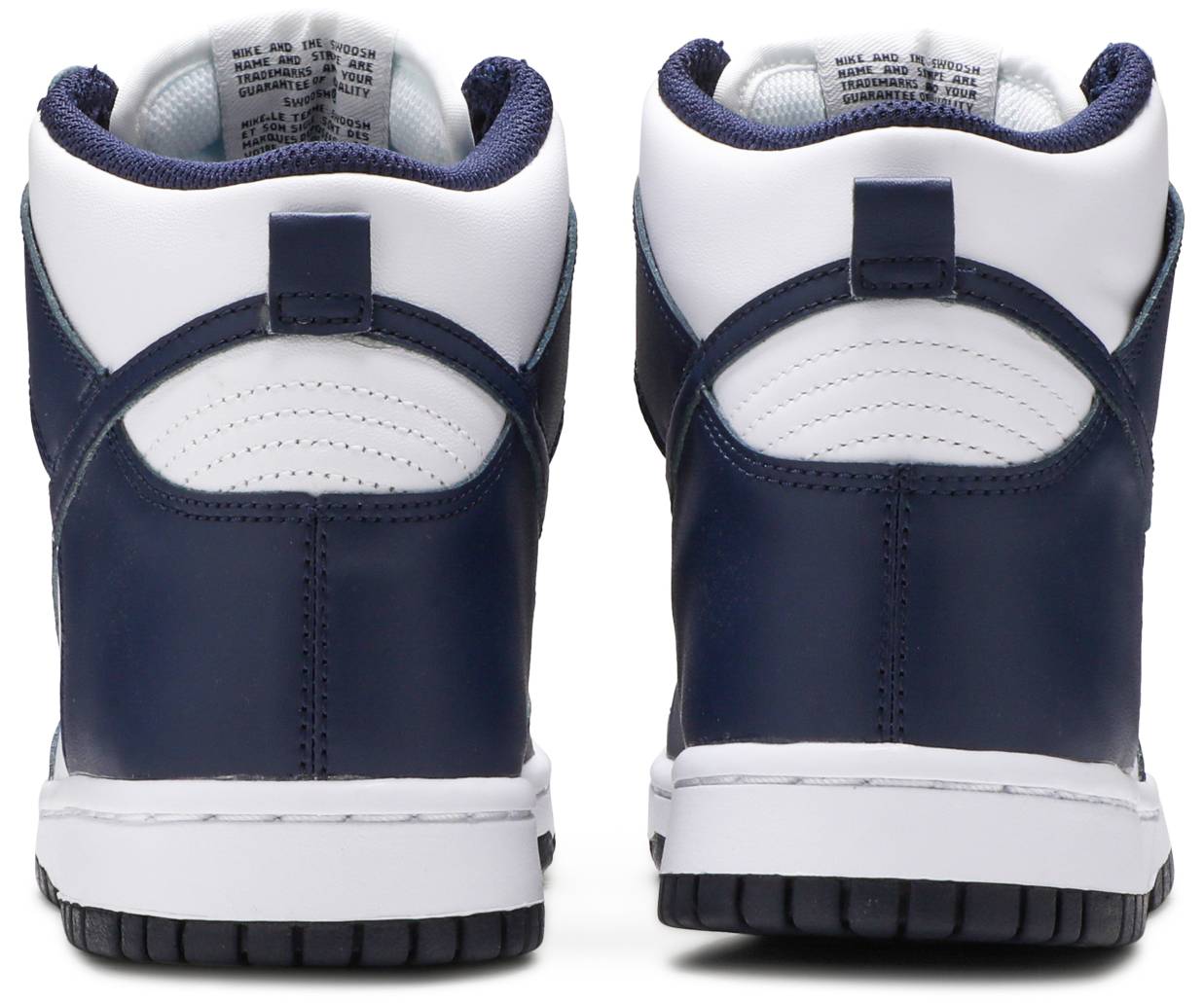 Nike Grade School Womens Dunk High Sneakers - 'Midnight Navy'