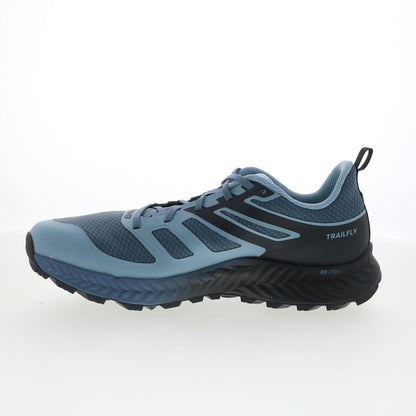 Inov-8 TrailFly 001148-BGBKST Mens Blue Wide Athletic Hiking Shoes