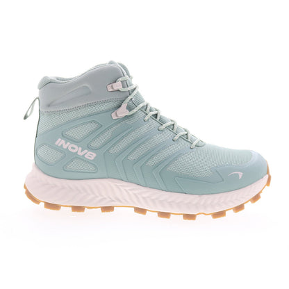 Inov-8 Roclite Mid 001356-LNLG Mens Gray Wide Mesh Lace Up Hiking Boots