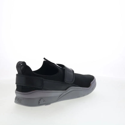 Pajar Yale 55552 Mens Black Leather Strap Lifestyle Sneakers Shoes