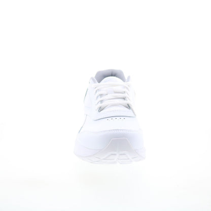 Reebok Walk Ultra 7 DMX Max Wide 2E Mens White Wide Sneakers Shoes