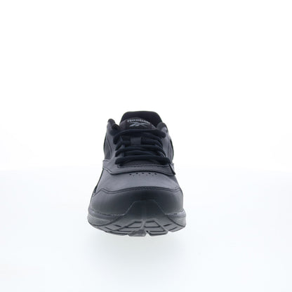 Reebok Walk Ultra 7 DMX Max Wide Womens Black Wide Lifestyle Sneakers Shoes