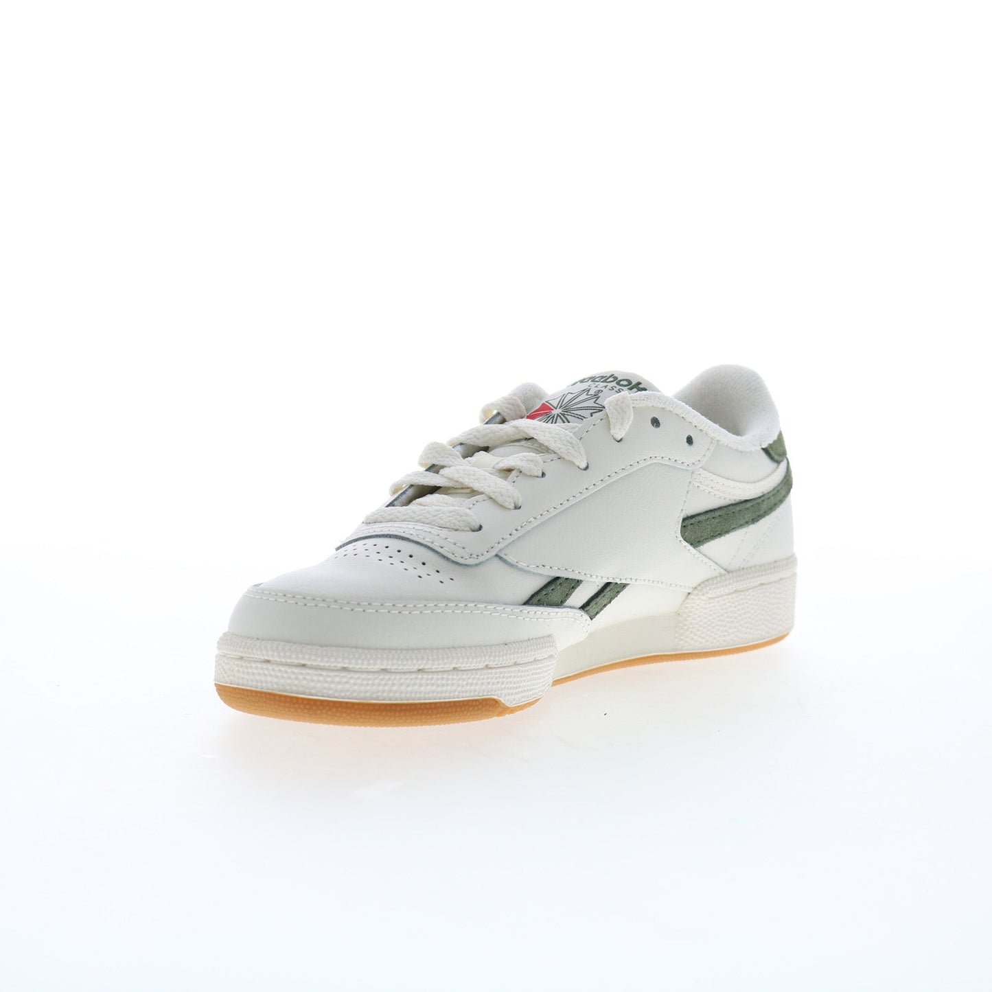 Reebok Club C Revenge Womens White Leather Lifestyle Sneakers Shoes