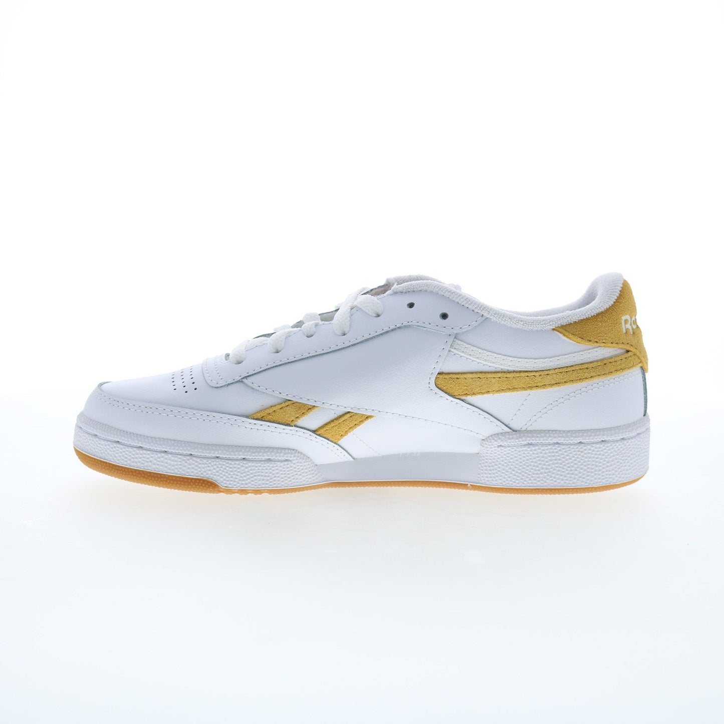 Reebok Club C Revenge Womens White Leather Lifestyle Sneakers Shoes