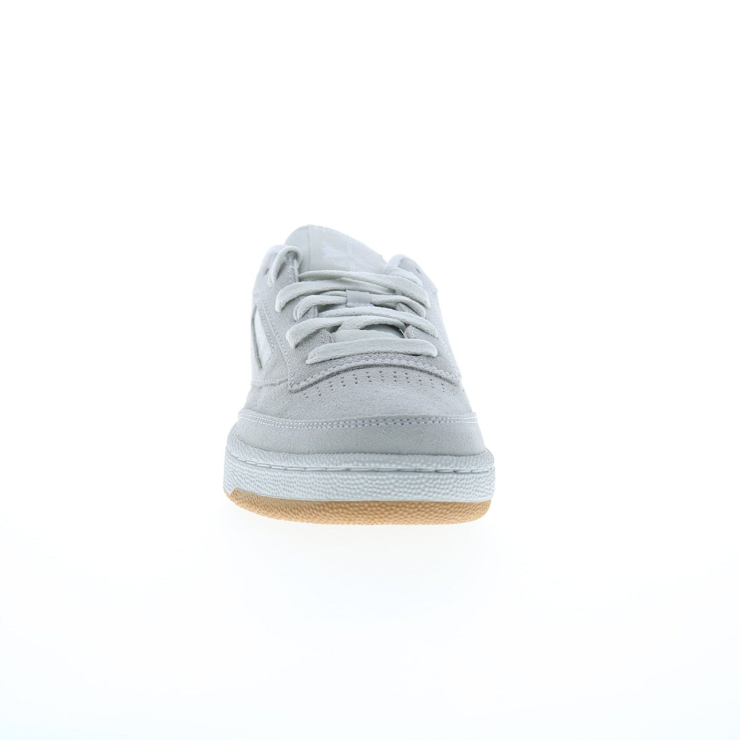 Reebok Club C 85 Mens Gray Suede Lace Up Lifestyle Sneakers Shoes
