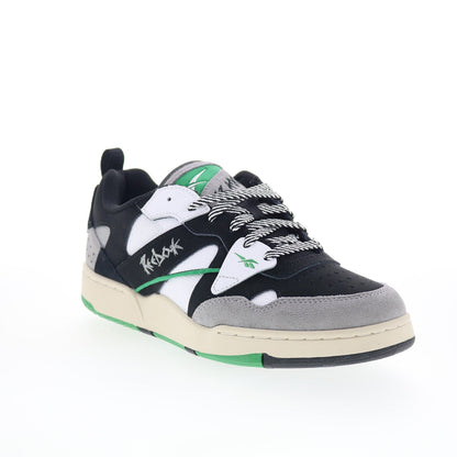 Reebok BB 4000 II ‘96 Mens Black Suede Lace Up Lifestyle Sneakers Shoes