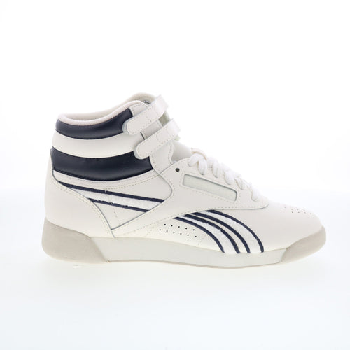 Reebok X SI Freestyle HI Womens White Lifestyle Sneakers Shoes