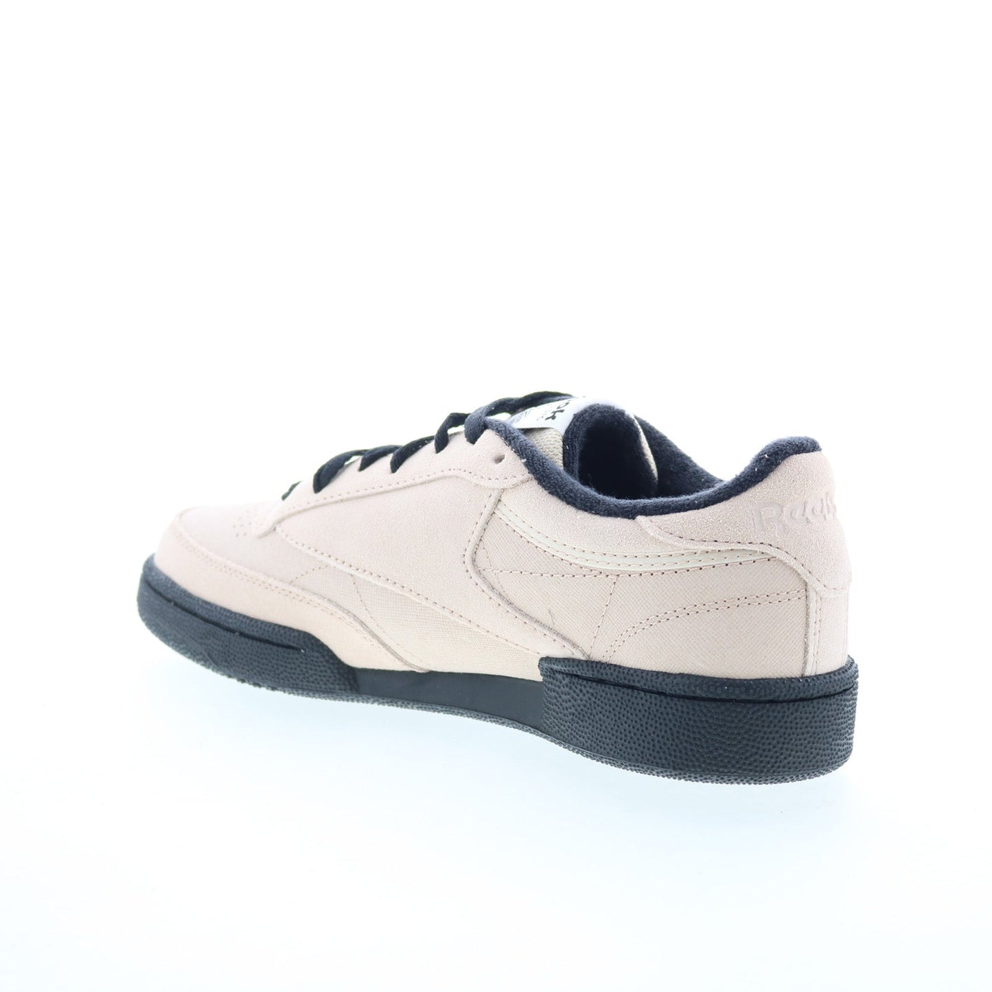 Reebok Club C 85 Mens Beige Suede Lace Up Lifestyle Sneakers Shoes