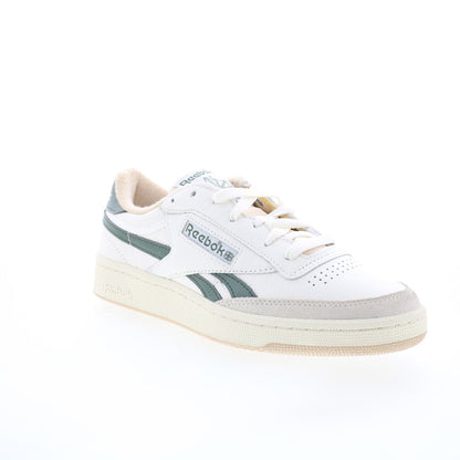Reebok Club C Revenge Vintage Mens White Leather Lifestyle Sneakers Shoes