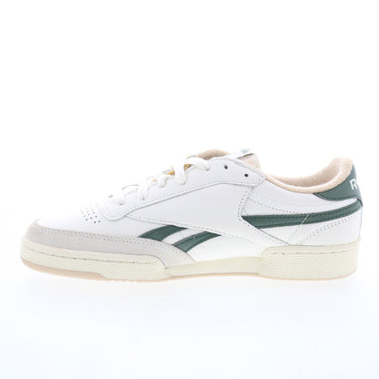 Reebok Club C Revenge Vintage Mens White Leather Lifestyle Sneakers Shoes