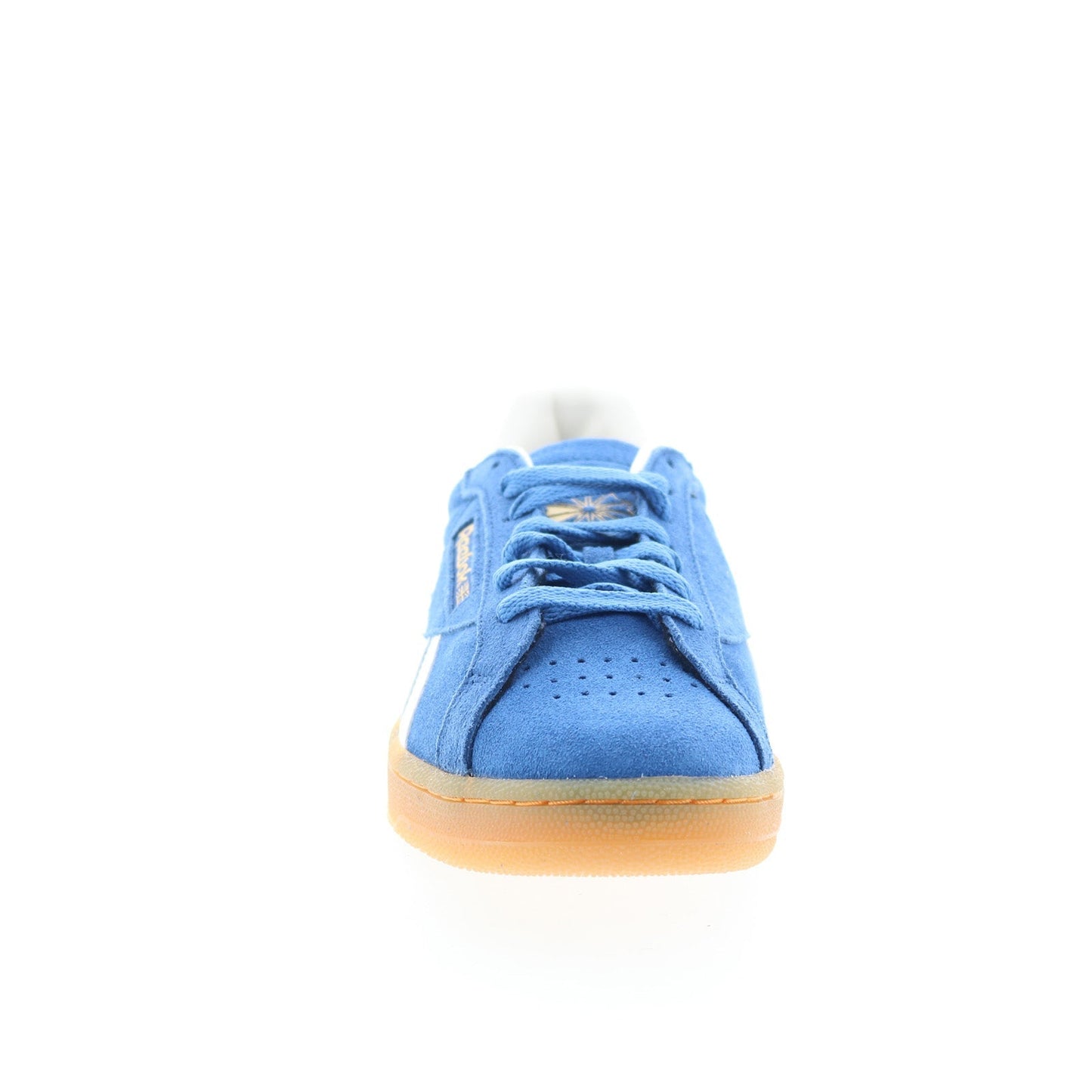 Reebok Club C Grounds UK Mens Blue Suede Lace Up Lifestyle Sneakers Shoes