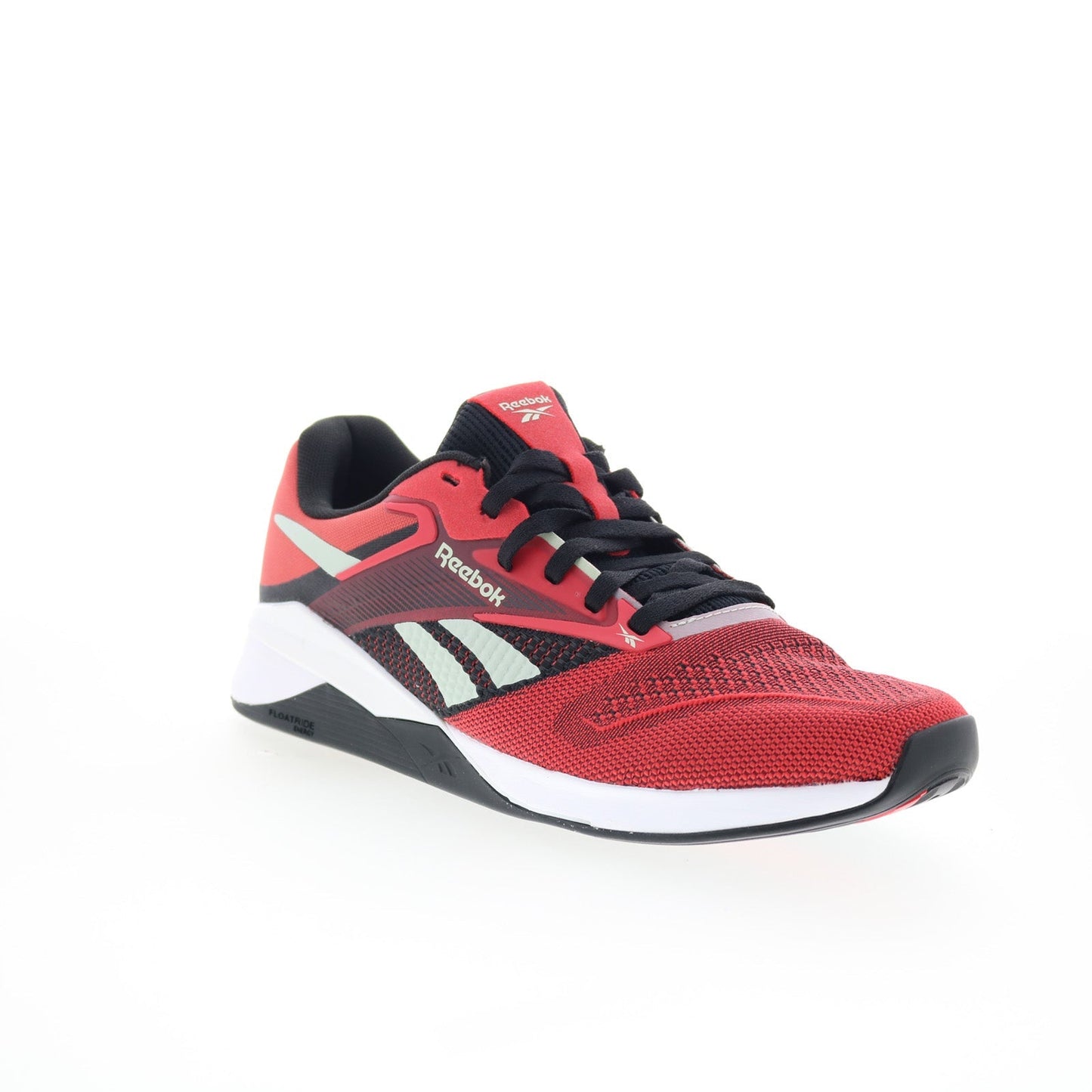 Reebok Nano X4 Mens Red Mesh Lace Up Cross Training Athletic Shoes