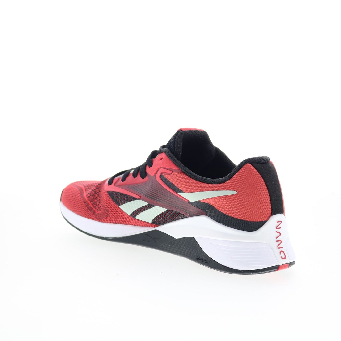 Reebok Nano X4 Mens Red Mesh Lace Up Cross Training Athletic Shoes