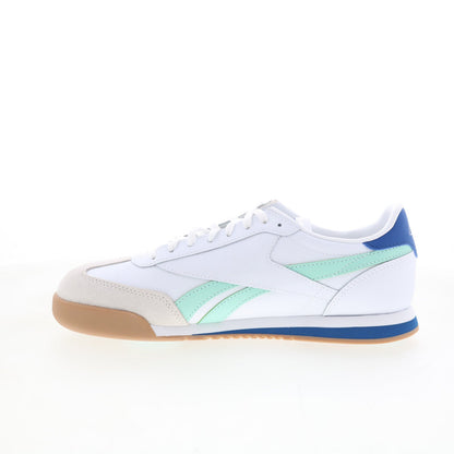 Reebok Campio XT Mens White Leather Lace Up Lifestyle Sneakers Shoes