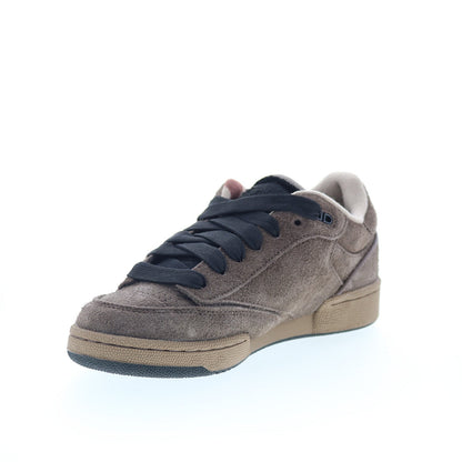 Reebok Club C Bulc Mens Brown Suede Lace Up Lifestyle Sneakers Shoes