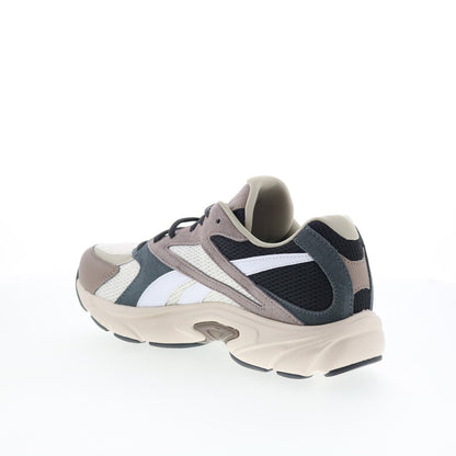 Reebok Road Prime Mens Beige Mesh Lace Up Lifestyle Sneakers Shoes