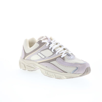 Reebok Premier Trinity Mens Beige Mesh Lace Up Lifestyle Sneakers Shoes