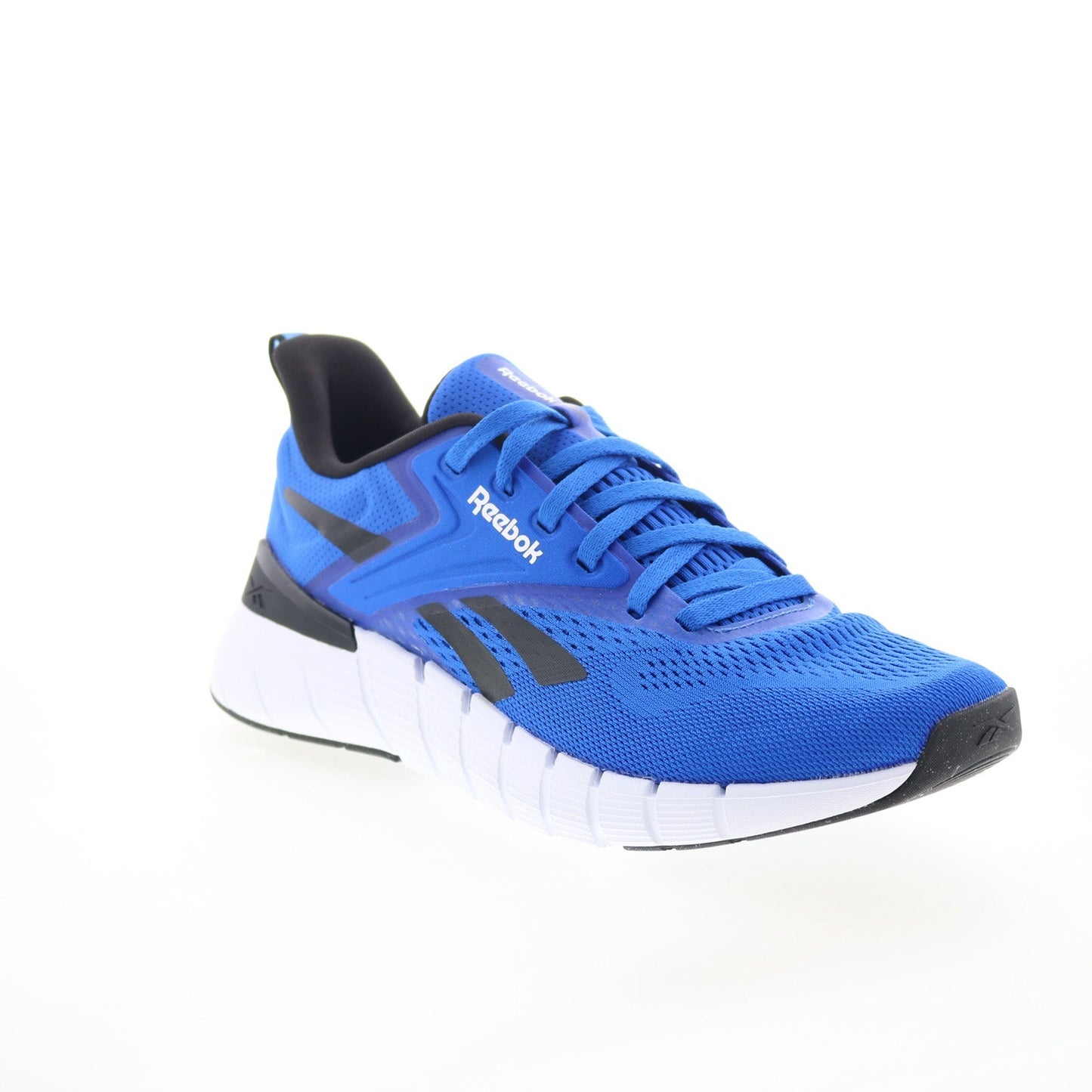 Reebok Nano Gym Mens Blue Mesh Lace Up Athletic Cross Training Shoes