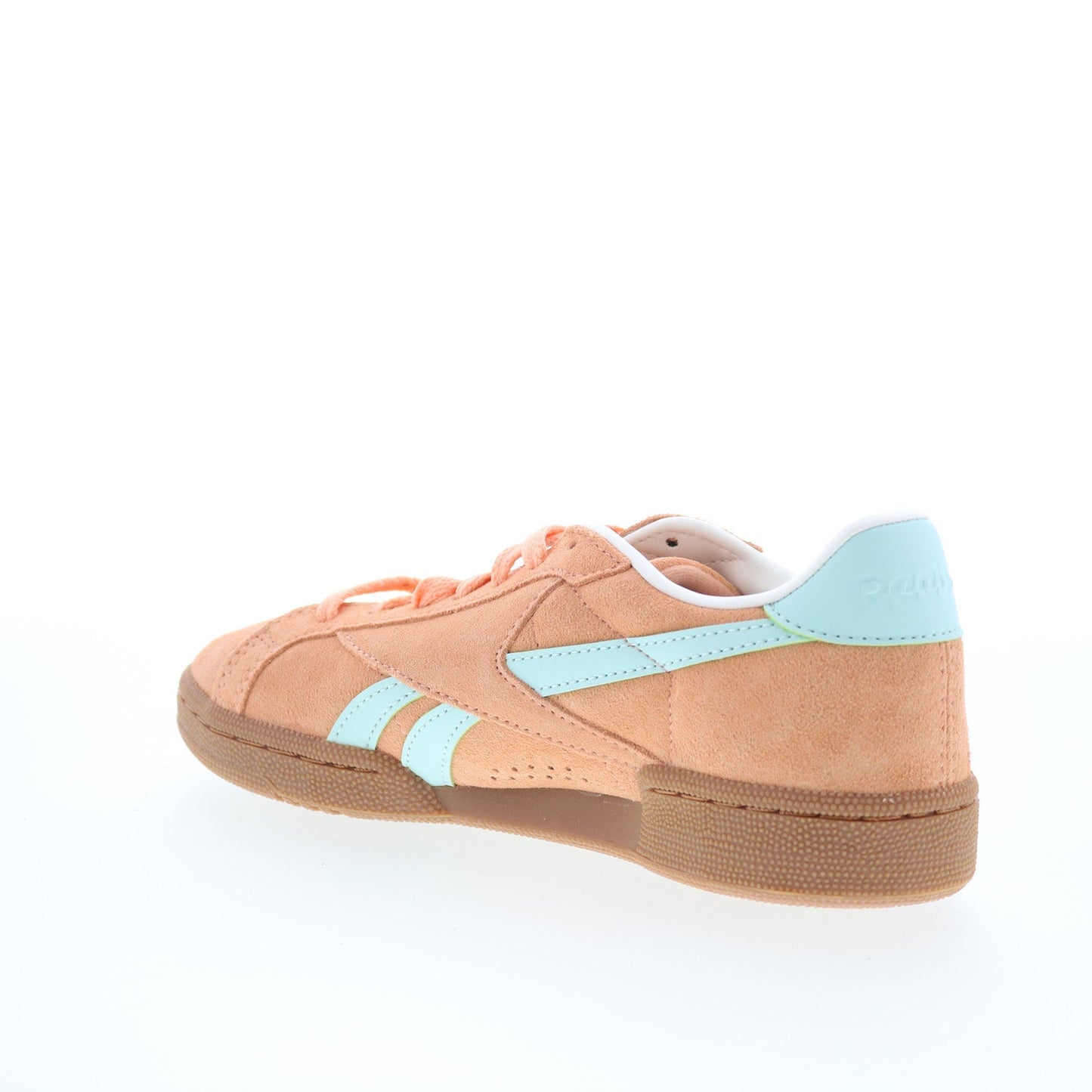 Reebok Club C Grounds UK Womens Brown Suede Lifestyle Sneakers Shoes
