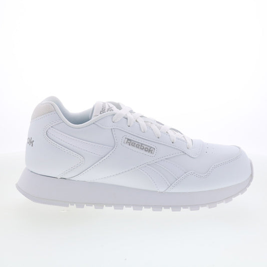 Reebok Glide Wide 4E Mens White Extra Wide 4E Lifestyle Sneakers Shoes