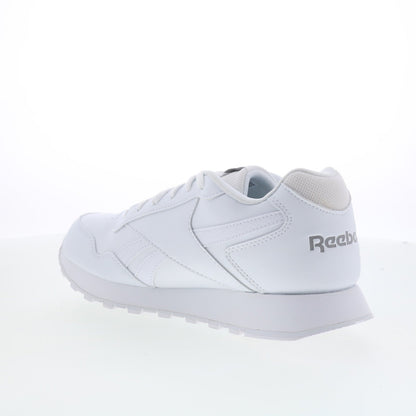 Reebok Glide Wide 4E Mens White Extra Wide 4E Lifestyle Sneakers Shoes