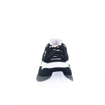 Reebok ERS World Anuel AA Mens Black Suede Lace Up Lifestyle Sneakers Shoes
