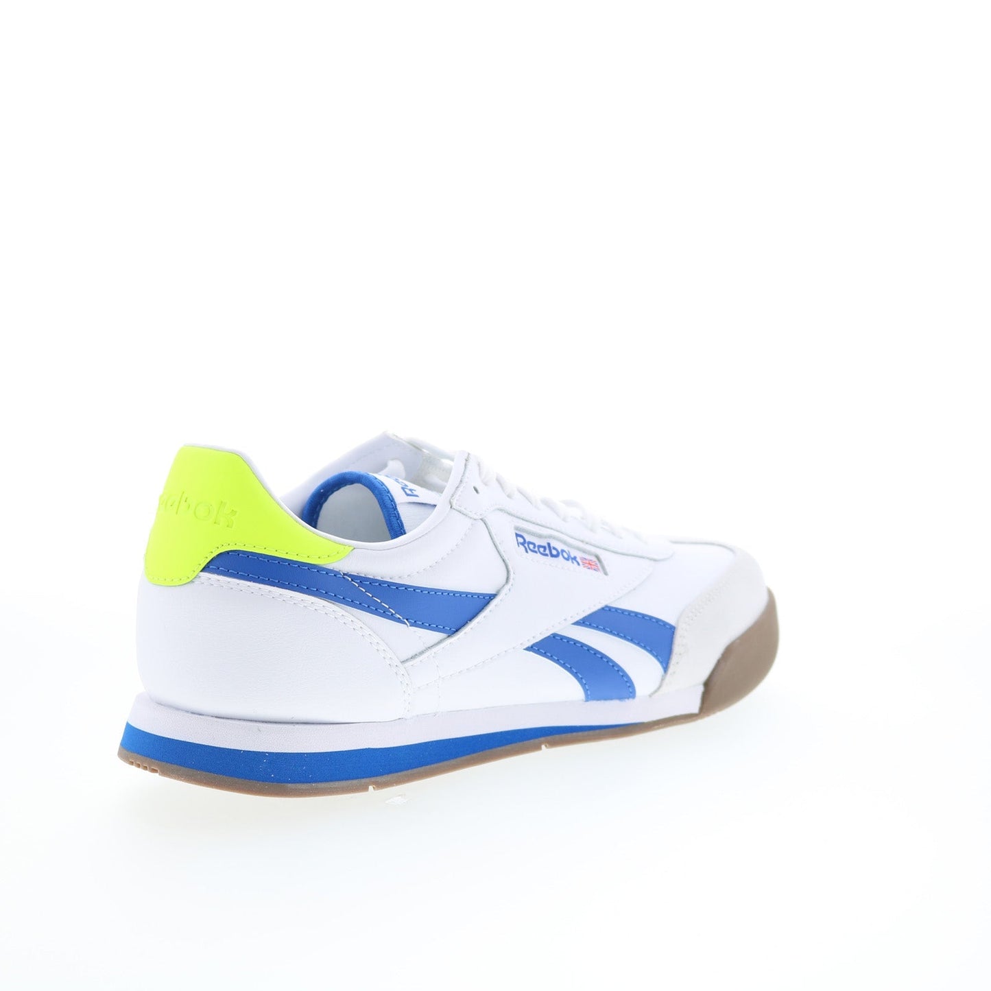 Reebok Campio XT Mens White Leather Lace Up Lifestyle Sneakers Shoes