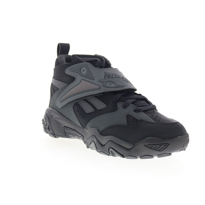 Reebok Preseason 94 Mens Black Synthetic Lace Up Lifestyle Sneakers Shoes
