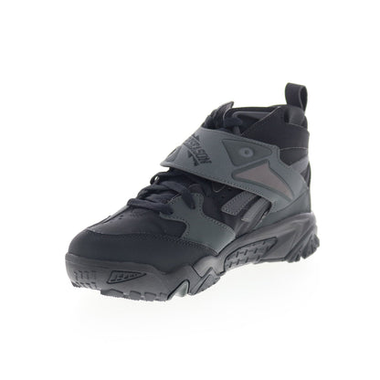 Reebok Preseason 94 Mens Black Synthetic Lace Up Lifestyle Sneakers Shoes