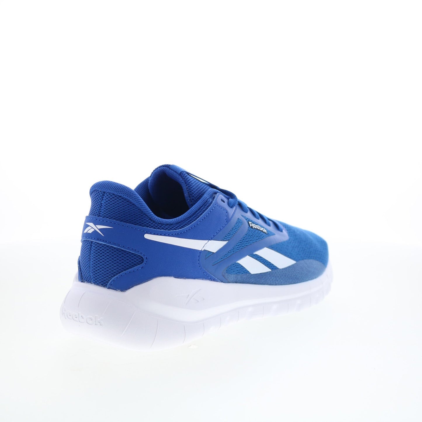 Reebok Split Flex Mens Blue Canvas Lace Up Athletic Cross Training Shoes