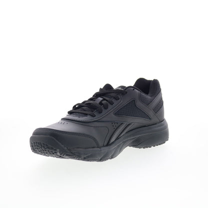 Reebok Work N Cushion 4.0 Mens Black Leather Lace Up Work & Safety Shoes