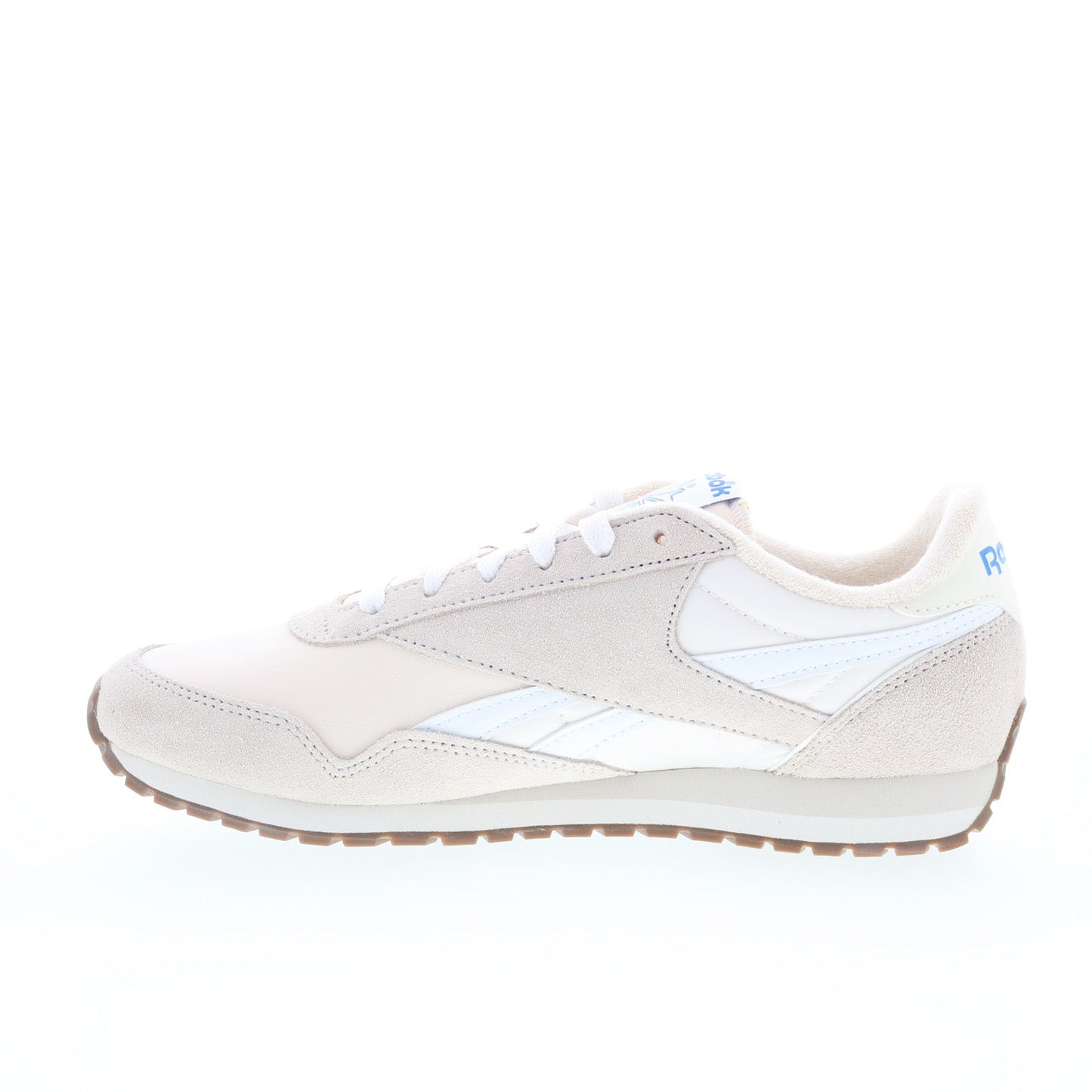 Reebok Classic AZ Mens White Suede Lace Up Lifestyle Sneakers Shoes